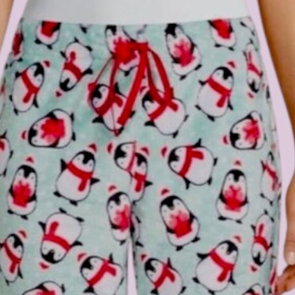 Secret Treasures Women's Aqua Blue Cuffed Sleep Pants Size Small NWT - Picture 2 of 3